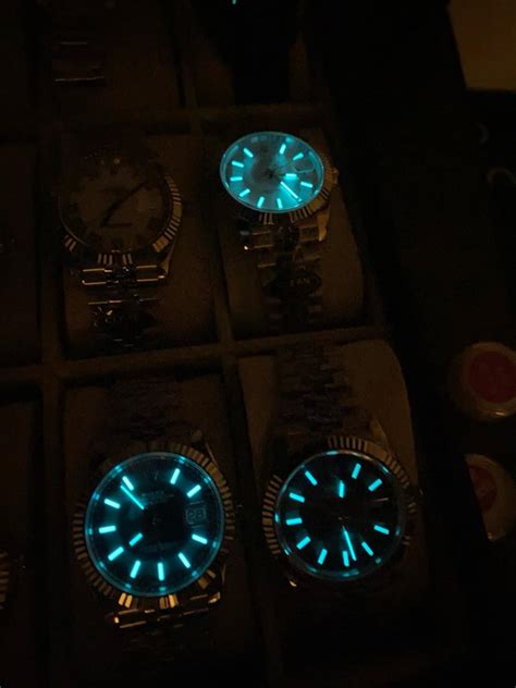 replacement of luminescent dot in rolex submariner|rolex tritium luminous.